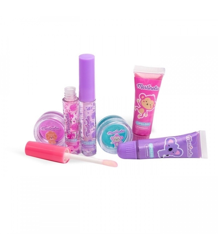 Set luciu de buze My Best Friends, 6 piese, Martinelia Set luciu de buze My Best Friends, 6 piese, Martinelia