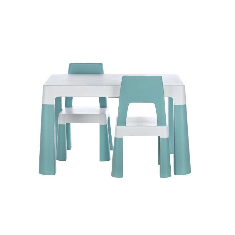 Set masuta si doua scaune pentru copii, Neo, Cu doua sertare, Cu masa reglabila la doua inaltimi, FreeON, Verde Set masuta si doua scaune pentru copii, Neo, Cu doua sertare, Cu masa reglabila la doua inaltimi, FreeON, Verde