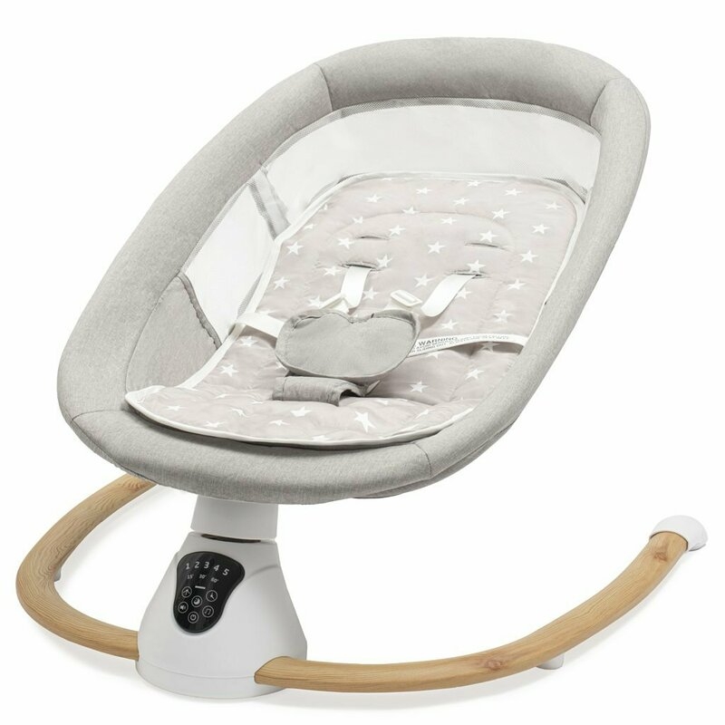 Sezlong balansoar, New Baby, Smart, Pana la 9 kg, Include cronometru si detector de miscare, Cu 5 viteze de leganare, Cu sunete si melodii, Cu 2 jucarii, 0 lun+, Grey Sezlong balansoar, New Baby, Smart, Pana la 9 kg, Include cronometru si detector de miscare, Cu 5 viteze de leganare, Cu sunete si melodii, Cu 2 jucarii, 0 lun+, Grey