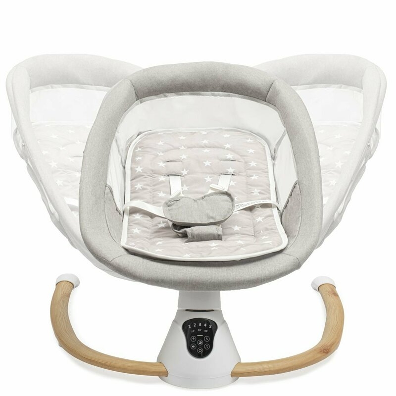 Sezlong balansoar, New Baby, Smart, Pana la 9 kg, Include cronometru si detector de miscare, Cu 5 viteze de leganare, Cu sunete si melodii, Cu 2 jucarii, 0 lun+, Grey Sezlong balansoar, New Baby, Smart, Pana la 9 kg, Include cronometru si detector de miscare, Cu 5 viteze de leganare, Cu sunete si melodii, Cu 2 jucarii, 0 lun+, Grey
