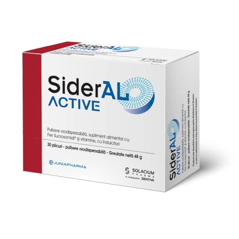 SiderAL Active, 30 plicuri, Labormed SiderAL Active, 30 plicuri, Labormed