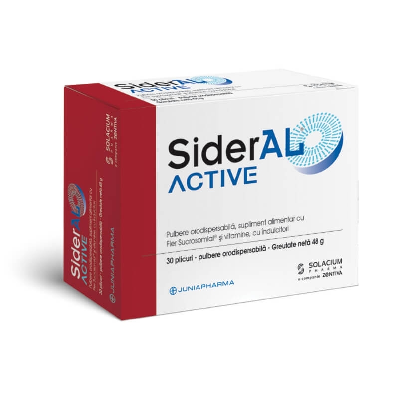 SiderAL Active, 30 plicuri, Labormed SiderAL Active, 30 plicuri, Labormed