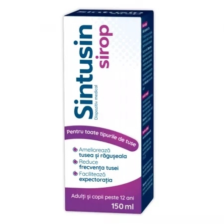 Sintusin sirop, 150 ml, Zdrovit Sintusin sirop, 150 ml, Zdrovit