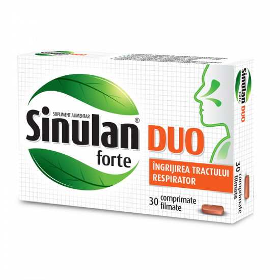 Sinulan Duo Forte, 30 tablete, Walmark Sinulan Duo Forte, 30 tablete, Walmark