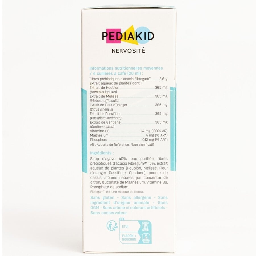 Sirop pentru nervozitate la copii Nervosite, 125 ml, Pediakid Sirop pentru nervozitate la copii Nervosite, 125 ml, Pediakid