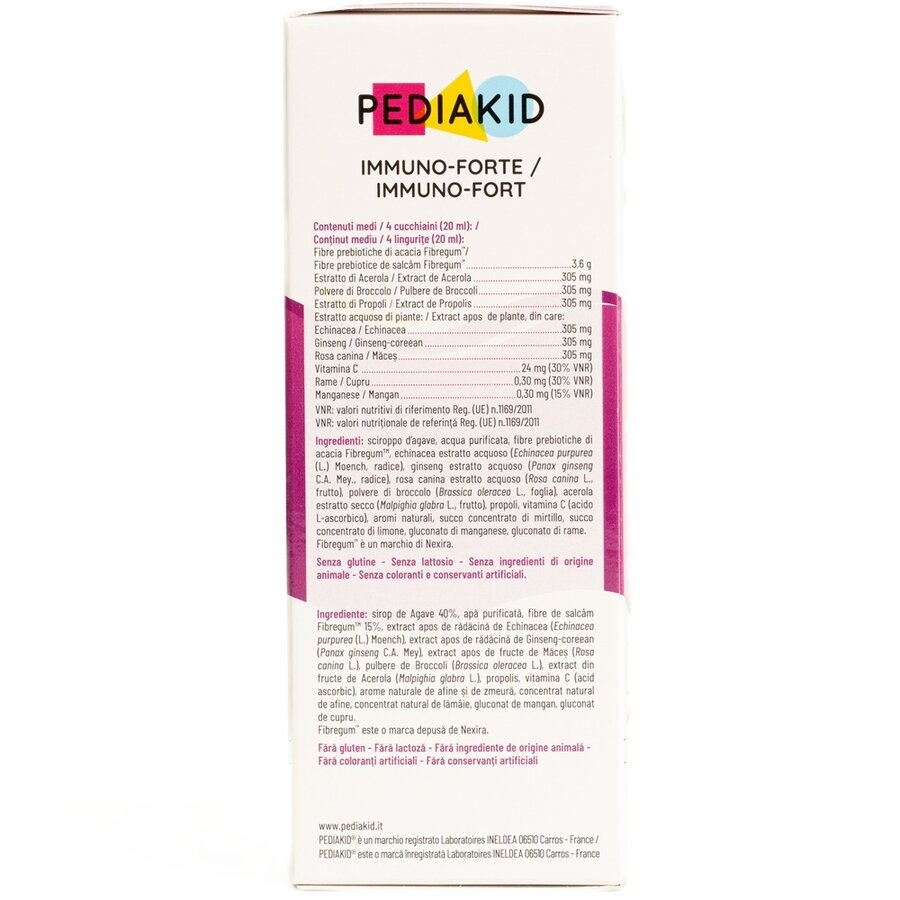 Sirop cu gust de afine Imuno-Fort, 125 ml, Pediakid Sirop cu gust de afine Imuno-Fort, 125 ml, Pediakid