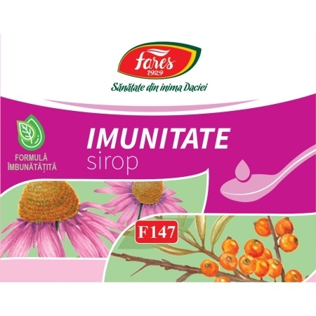 Sirop Imunitate, F147, 250 ml, Fares Sirop Imunitate, F147, 250 ml, Fares