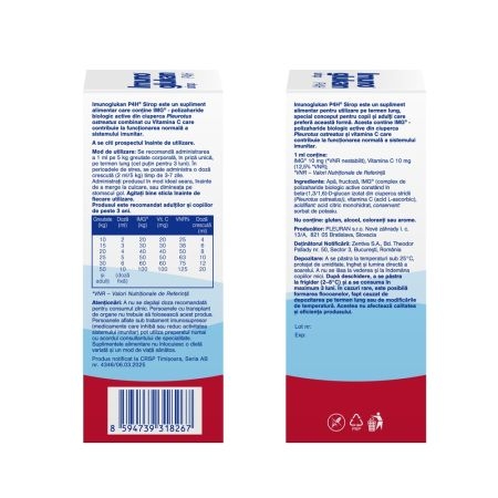 Sirop Imunoglukan P4H, 120ml, Zentiva Sirop Imunoglukan P4H, 120ml, Zentiva