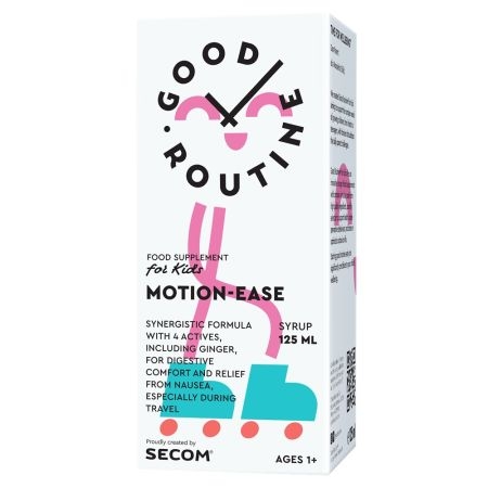 Motion-Ease sirop pentru copii Good Routine, 125 ml, Secom Motion-Ease sirop pentru copii Good Routine, 125 ml, Secom