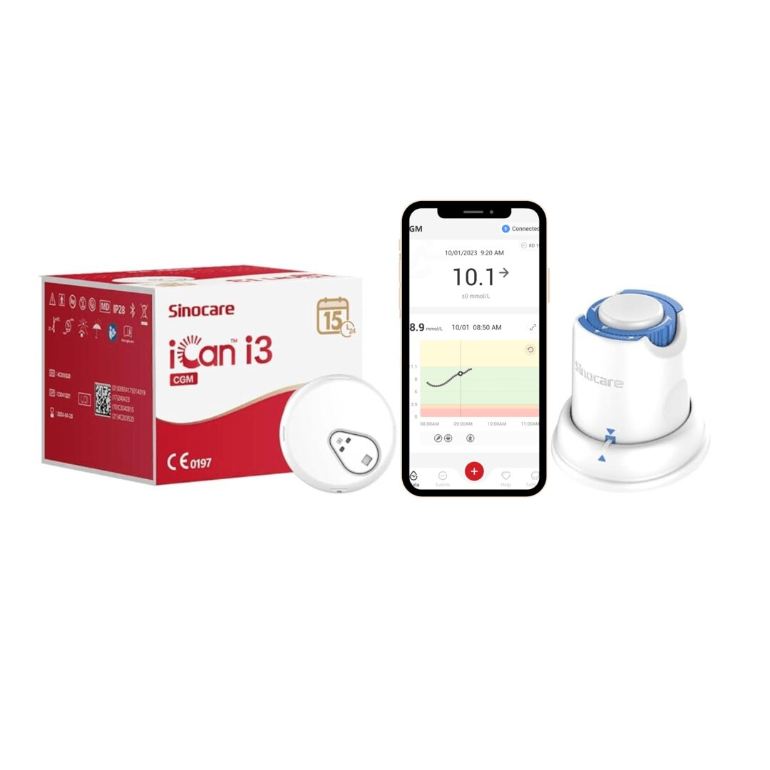 Sistemul de monitorizare a glicemiei Sinocare  ICAN CGM 