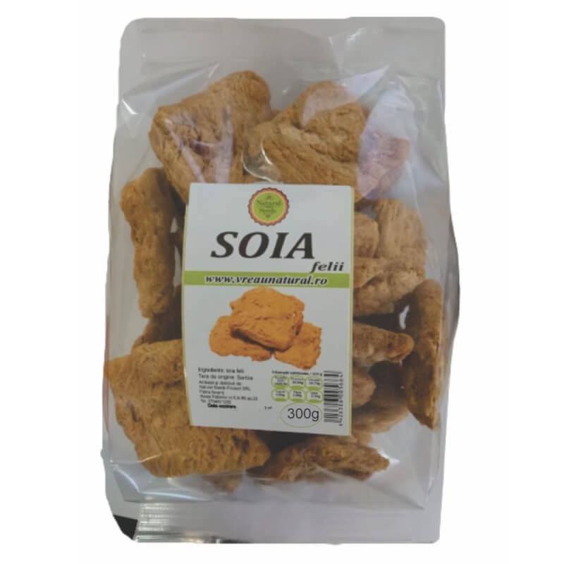 Soia felii, 300 g, Natural Seeds Soia felii, 300 g, Natural Seeds