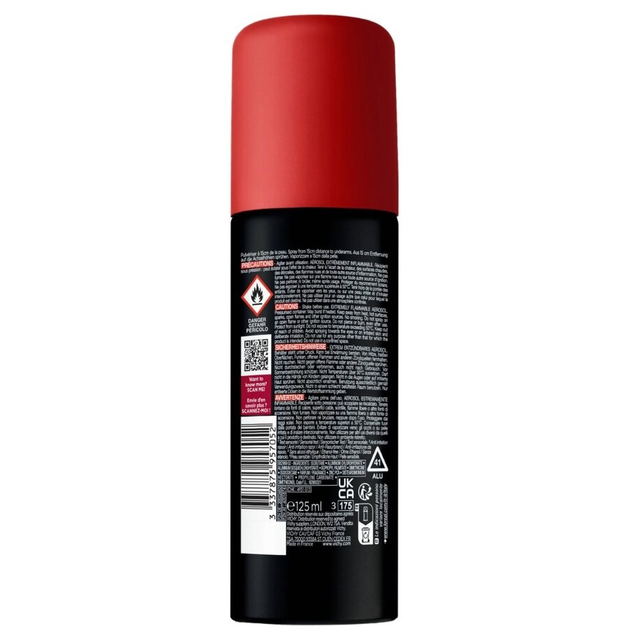 Spray antiperspirant Homme Clinical Control 96h, 125 ml, Vichy