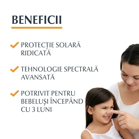 Spray de corp pentru copii SPF 50+ Sun Protection Sensitive Protect, 250 ml, Eucerin