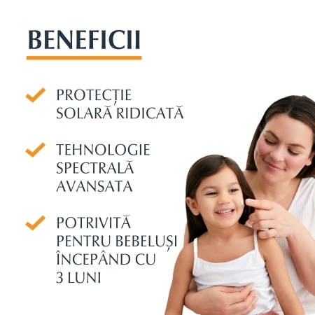 Spray de corp pentru copii SPF 50+ Sun Protection Sensitive Protect, 200 ml, Eucerin