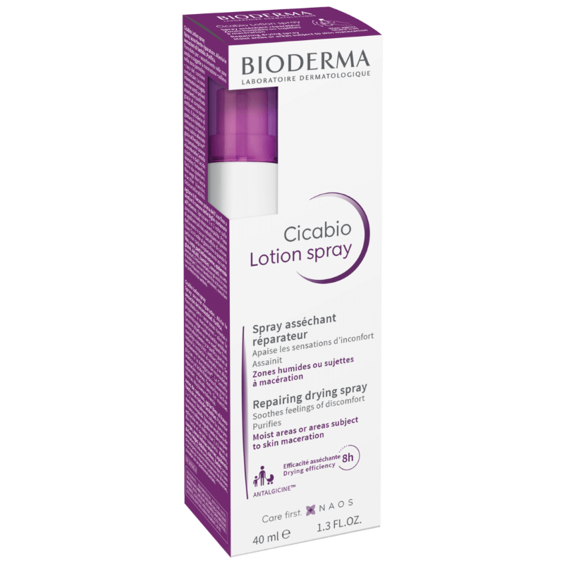 Spray lotiune reparatoare Cicabio, 40 ml, Bioderma Spray lotiune reparatoare Cicabio, 40 ml, Bioderma