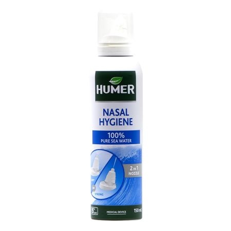 Spray nazal cu apa de mare pentru adulti, 150 ml, Humer Spray nazal cu apa de mare pentru adulti, 150 ml, Humer