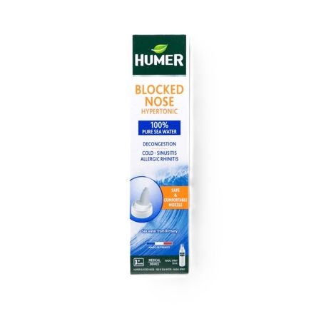 Spray nazal decongestionant hipertonic, 50 ml, Humer Spray nazal decongestionant hipertonic, 50 ml, Humer