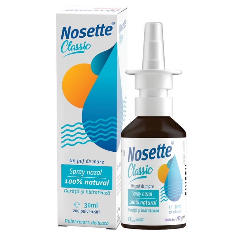 Spray nazal Nosette Classic, 30 ml, Dr. Reddy's Spray nazal Nosette Classic, 30 ml, Dr. Reddy's