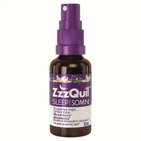 Spray oral cu melatonina Somn, 30 ml, ZzzQuil Spray oral cu melatonina Somn, 30 ml, ZzzQuil