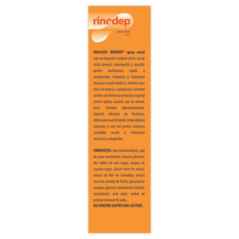 Spray pentru copii Rinodep, 30 ml, Dr. Phyto Spray pentru copii Rinodep, 30 ml, Dr. Phyto