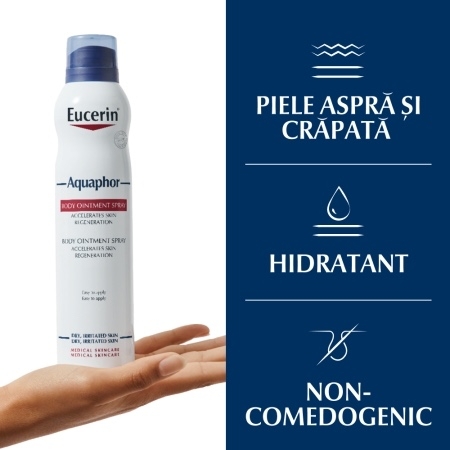 Spray unguent reparator Aquaphor, 250 ml, Eucerin