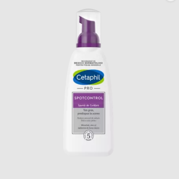 Spuma de curatare Pro SpotControl, 236 ml, Cetaphil Spuma de curatare Pro SpotControl, 236 ml, Cetaphil