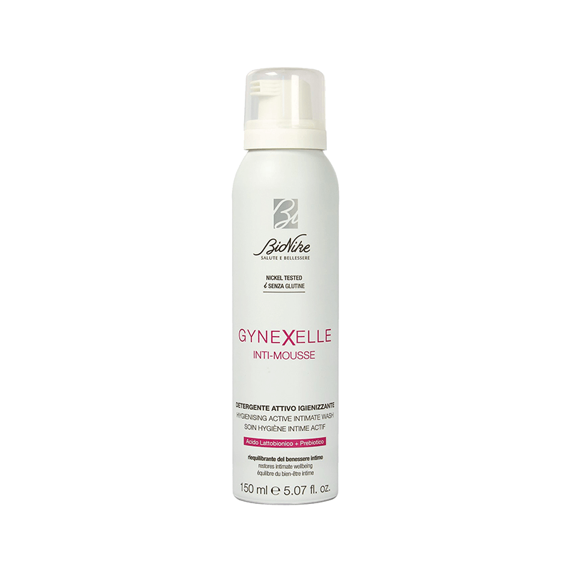 Spuma de curatare zona intima Gynexelle Inti-Mousse, 150 ml, BioNike Spuma de curatare zona intima Gynexelle Inti-Mousse, 150 ml, BioNike
