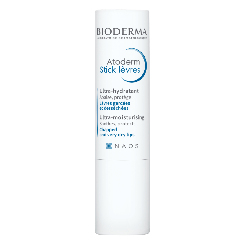 Stick buze Atoderm, 4 g, Bioderma Stick buze Atoderm, 4 g, Bioderma