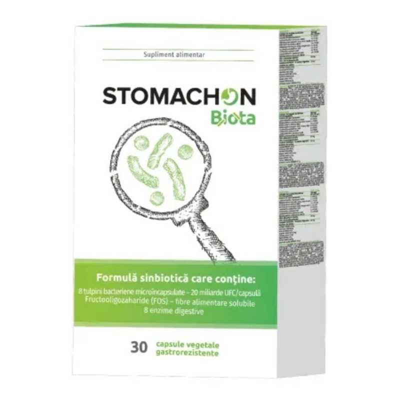 Stomachon Biota, 30 capsule, Naturpharma Stomachon Biota, 30 capsule, Naturpharma