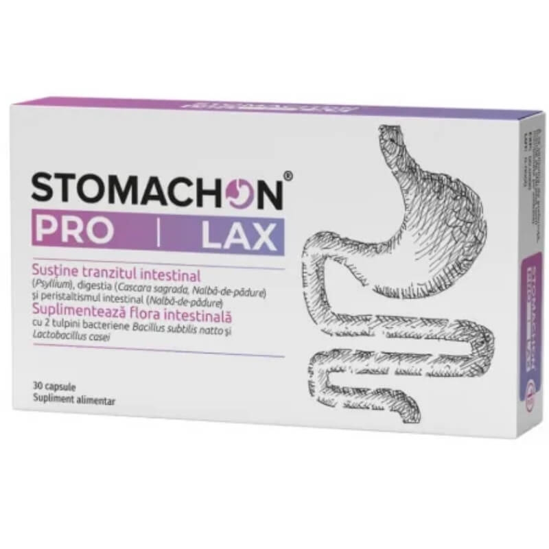 Stomachon Pro Lax, 30 capsule, Naturpharma Stomachon Pro Lax, 30 capsule, Naturpharma