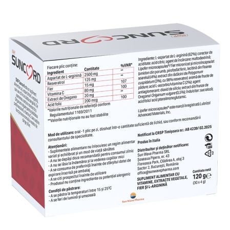 Suncord, 30 plicuri, Sun Wave Pharma