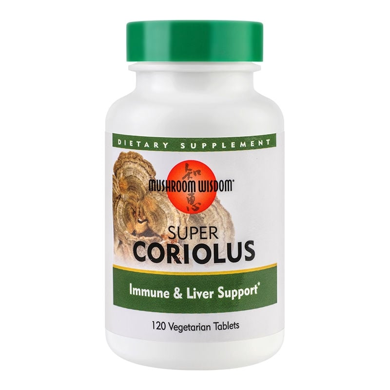 Super Coriolus Mushroom Wisdom, 120 tablete, Secom Super Coriolus Mushroom Wisdom, 120 tablete, Secom