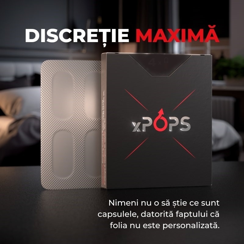 Supliment alimentar pentru potenta, 1 capsula, Pops Supliment alimentar pentru potenta, 1 capsula, Pops