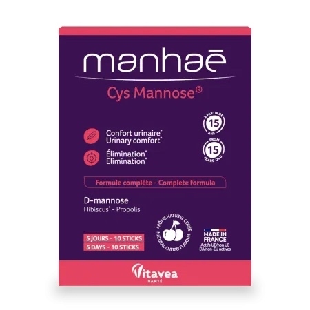 Cys Mannose, 10 plicuri, Manhae
