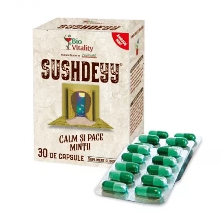 Sushdeyy, 30 capsule, Bio Vitality Sushdeyy, 30 capsule, Bio Vitality