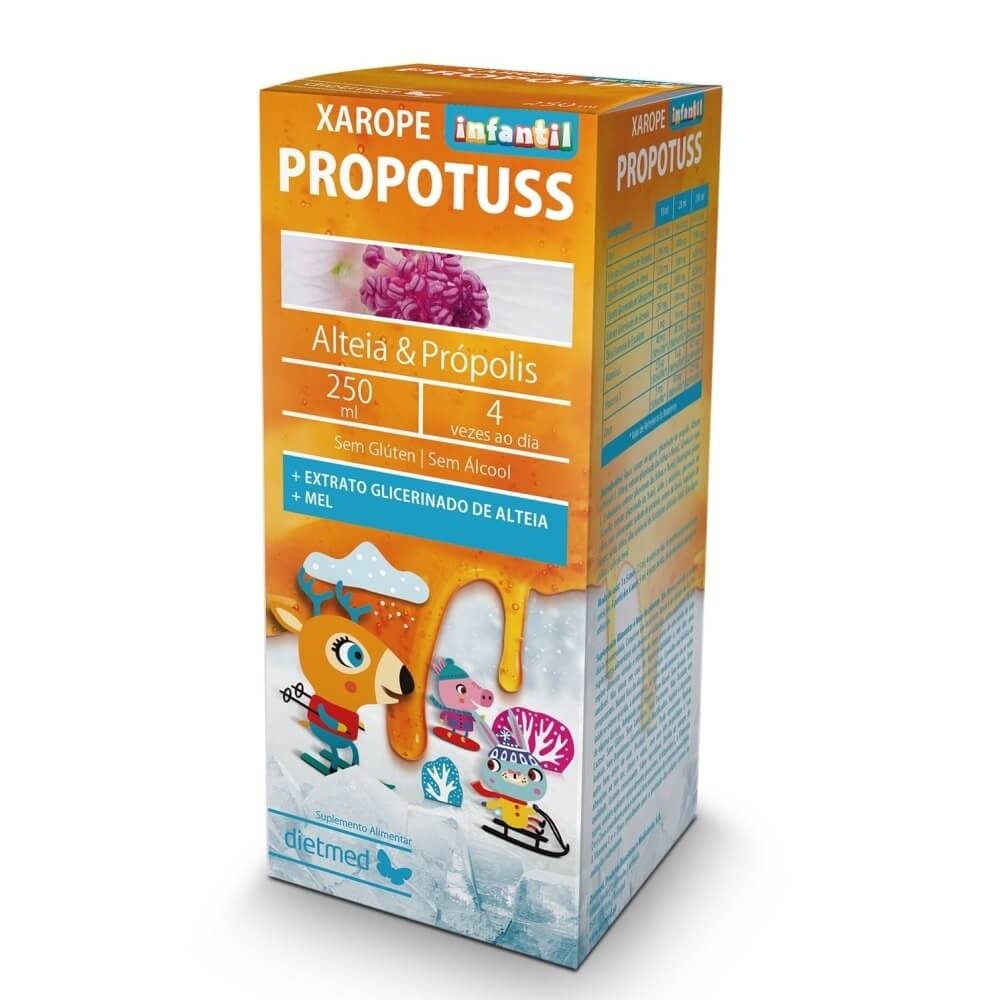 Suspensie orala Propotuss Infantil, 250 ml, Dietmed Suspensie orala Propotuss Infantil, 250 ml, Dietmed