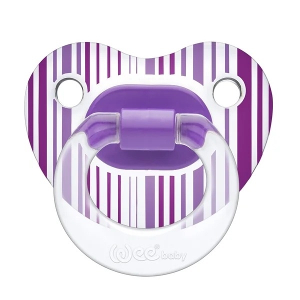 Suzeta din silicon ortodontica nr. 2, 1 bucata, Wee Baby