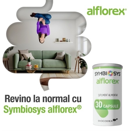 Symbiosys Alflorex, 30 capsule, Biocodex Symbiosys Alflorex, 30 capsule, Biocodex