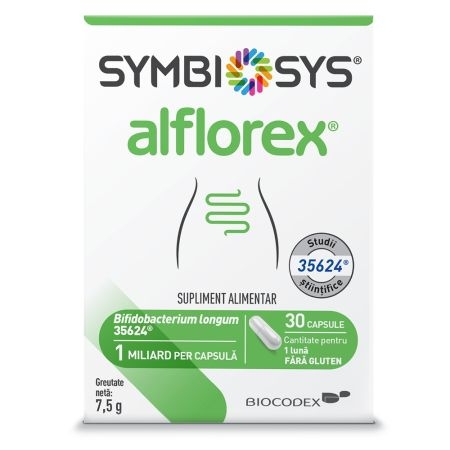 Symbiosys Alflorex, 30 capsule, Biocodex Symbiosys Alflorex, 30 capsule, Biocodex