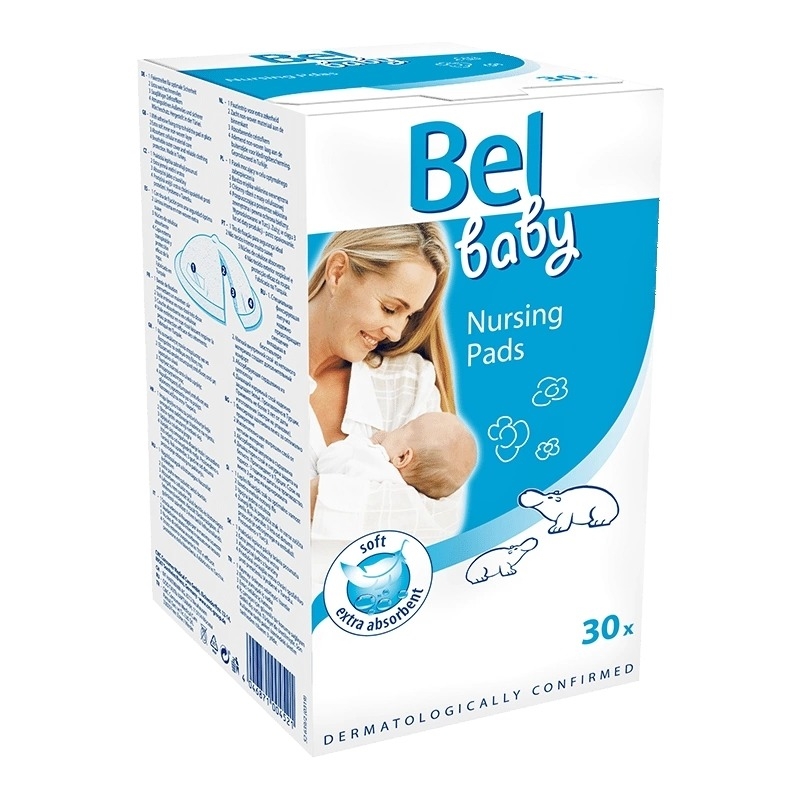 Tampoane pentru san Bel Baby, 30 bucati, Hartmann Tampoane pentru san Bel Baby, 30 bucati, Hartmann
