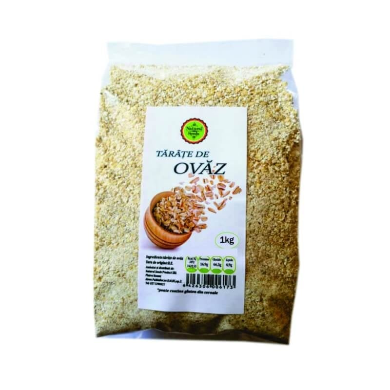 Tarate de ovaz, 1 kg, Natural Seeds Tarate de ovaz, 1 kg, Natural Seeds