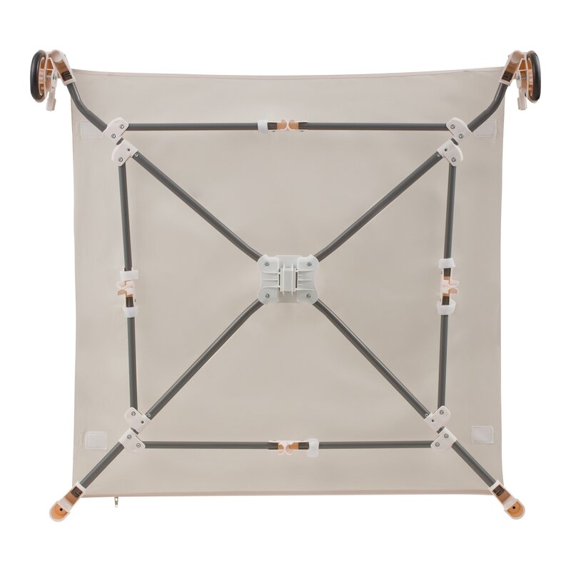 Tarc de joaca copii, Lionelo, Bonnie, Pana la 15 kg, 100 x 100 cm, Pliere compacta, Include geanta de transport, Din plasa, Cu intrare laterala cu fermoar, Cu roti, Cu salteluta din spuma, Conform cu EN12227, Bej Tarc de joaca copii, Lionelo, Bonnie, Pana la 15 kg, 100 x 100 cm, Pliere compacta, Include geanta de transport, Din plasa, Cu intrare laterala cu fermoar, Cu roti, Cu salteluta din spuma, Conform cu EN12227, Bej
