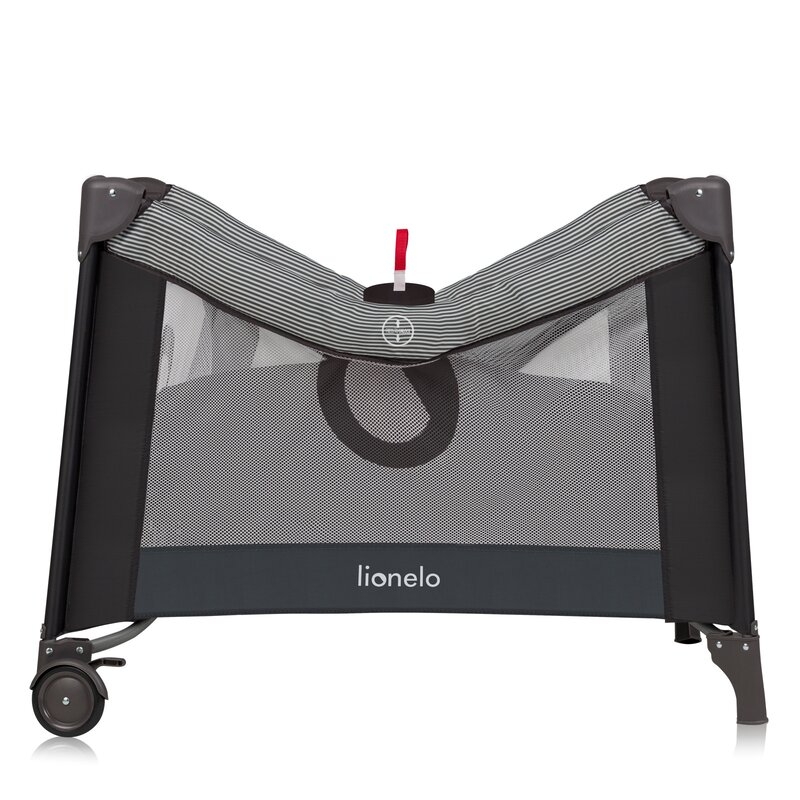 Tarc de joaca copii, Lionelo, Bonnie, Pana la 15 kg, 100 x 100 cm, Pliere compacta, Include geanta de transport, Din plasa, Cu intrare laterala cu fermoar, Cu roti, Cu salteluta din spuma, Conform cu EN12227, Gri inchis Tarc de joaca copii, Lionelo, Bonnie, Pana la 15 kg, 100 x 100 cm, Pliere compacta, Include geanta de transport, Din plasa, Cu intrare laterala cu fermoar, Cu roti, Cu salteluta din spuma, Conform cu EN12227, Gri inchis