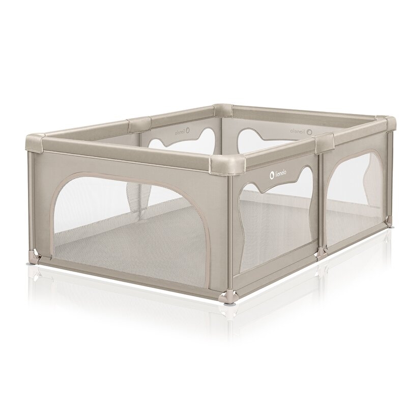 Tarc de joaca copii, Lionelo, Willow, 127 x 187 cm, Pliere compacta, Include geanta de transport, Din plasa, Cu doua intrari laterale si fermoar, Cu ventuze pentru stabilitate, Conform cu EN 12227:2010, Bej Tarc de joaca copii, Lionelo, Willow, 127 x 187 cm, Pliere compacta, Include geanta de transport, Din plasa, Cu doua intrari laterale si fermoar, Cu ventuze pentru stabilitate, Conform cu EN 12227:2010, Bej