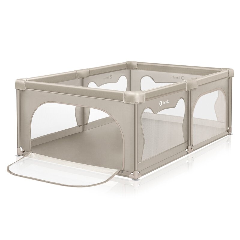 Tarc de joaca copii, Lionelo, Willow, 127 x 187 cm, Pliere compacta, Include geanta de transport, Din plasa, Cu doua intrari laterale si fermoar, Cu ventuze pentru stabilitate, Conform cu EN 12227:2010, Bej Tarc de joaca copii, Lionelo, Willow, 127 x 187 cm, Pliere compacta, Include geanta de transport, Din plasa, Cu doua intrari laterale si fermoar, Cu ventuze pentru stabilitate, Conform cu EN 12227:2010, Bej