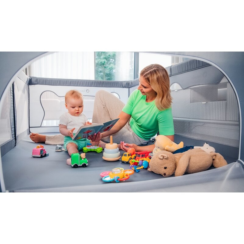 Tarc de joaca copii, Lionelo, Willow, 127 x 187 cm, Pliere compacta, Include geanta de transport, Din plasa, Cu doua intrari laterale si fermoar, Cu ventuze pentru stabilitate, Conform cu EN 12227:2010, Bej Tarc de joaca copii, Lionelo, Willow, 127 x 187 cm, Pliere compacta, Include geanta de transport, Din plasa, Cu doua intrari laterale si fermoar, Cu ventuze pentru stabilitate, Conform cu EN 12227:2010, Bej