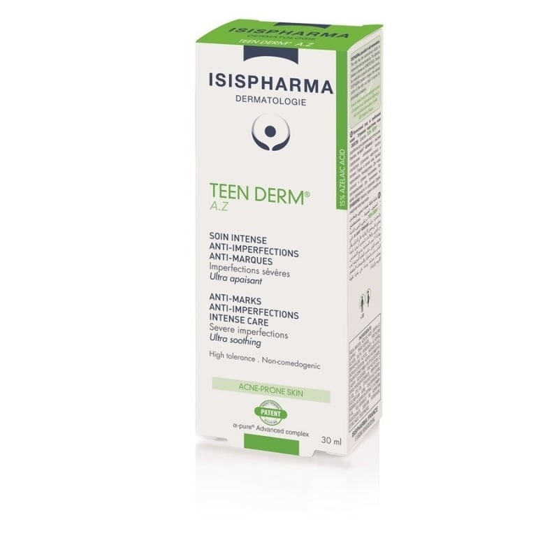 Crema de fata anti-imperfectiuni Teen Derm A.Z, 30 ml, Isispharma Crema de fata anti-imperfectiuni Teen Derm A.Z, 30 ml, Isispharma