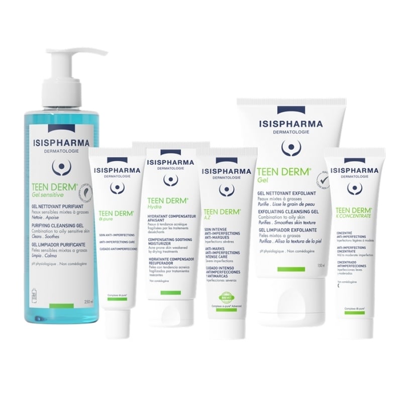 Crema de fata anti-imperfectiuni Teen Derm A.Z, 30 ml, Isispharma Crema de fata anti-imperfectiuni Teen Derm A.Z, 30 ml, Isispharma