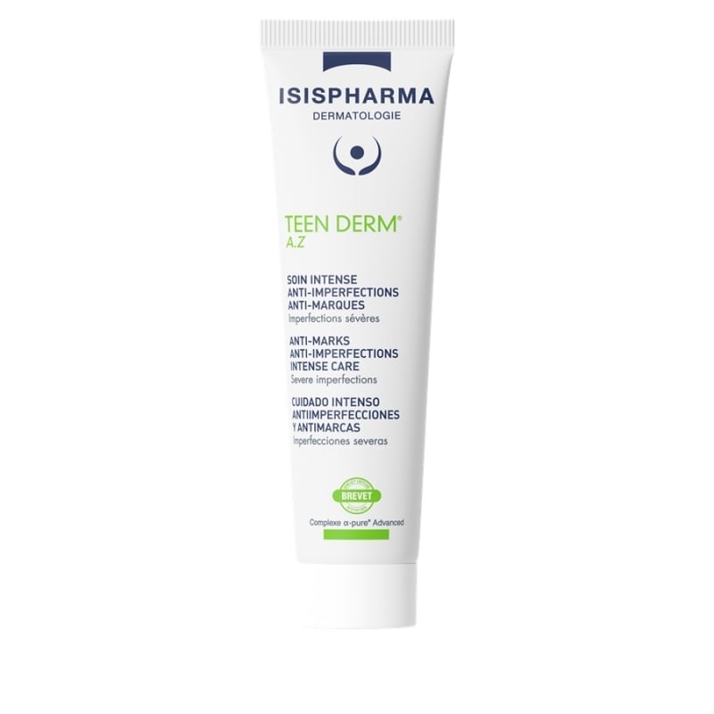 Crema de fata anti-imperfectiuni Teen Derm A.Z, 30 ml, Isispharma Crema de fata anti-imperfectiuni Teen Derm A.Z, 30 ml, Isispharma