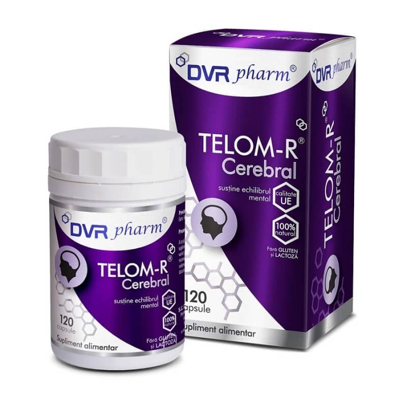 Telom-R Cerebral, 120 capsule, DVR Pharm Telom-R Cerebral, 120 capsule, DVR Pharm